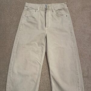 Citizens of Humanity Ayla Raw Hem Crop Jeans Size 29